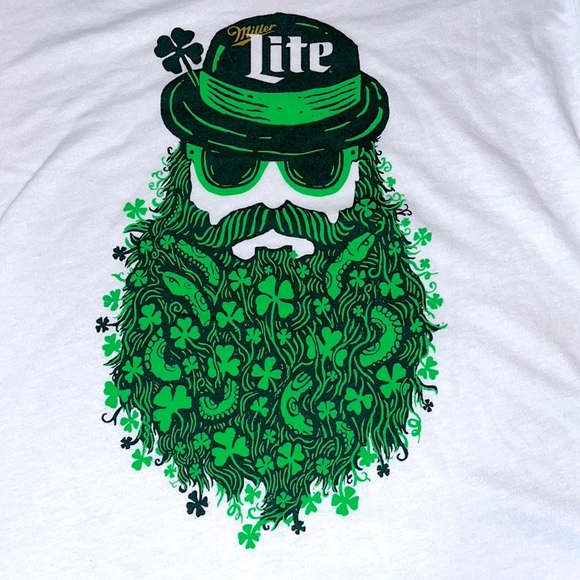 Miller Light V Neck Short Sleeve Tee - Picture 6 of 8